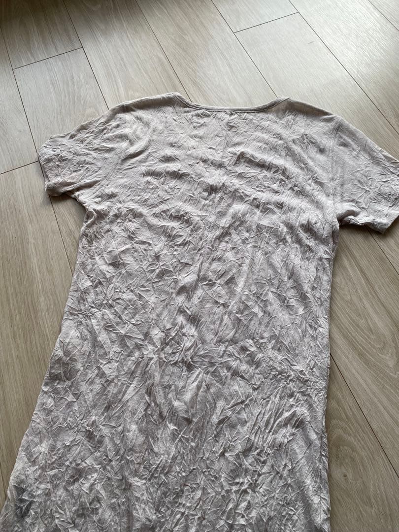 Craft Fabric Layered U-neck T-shirt サイズ0