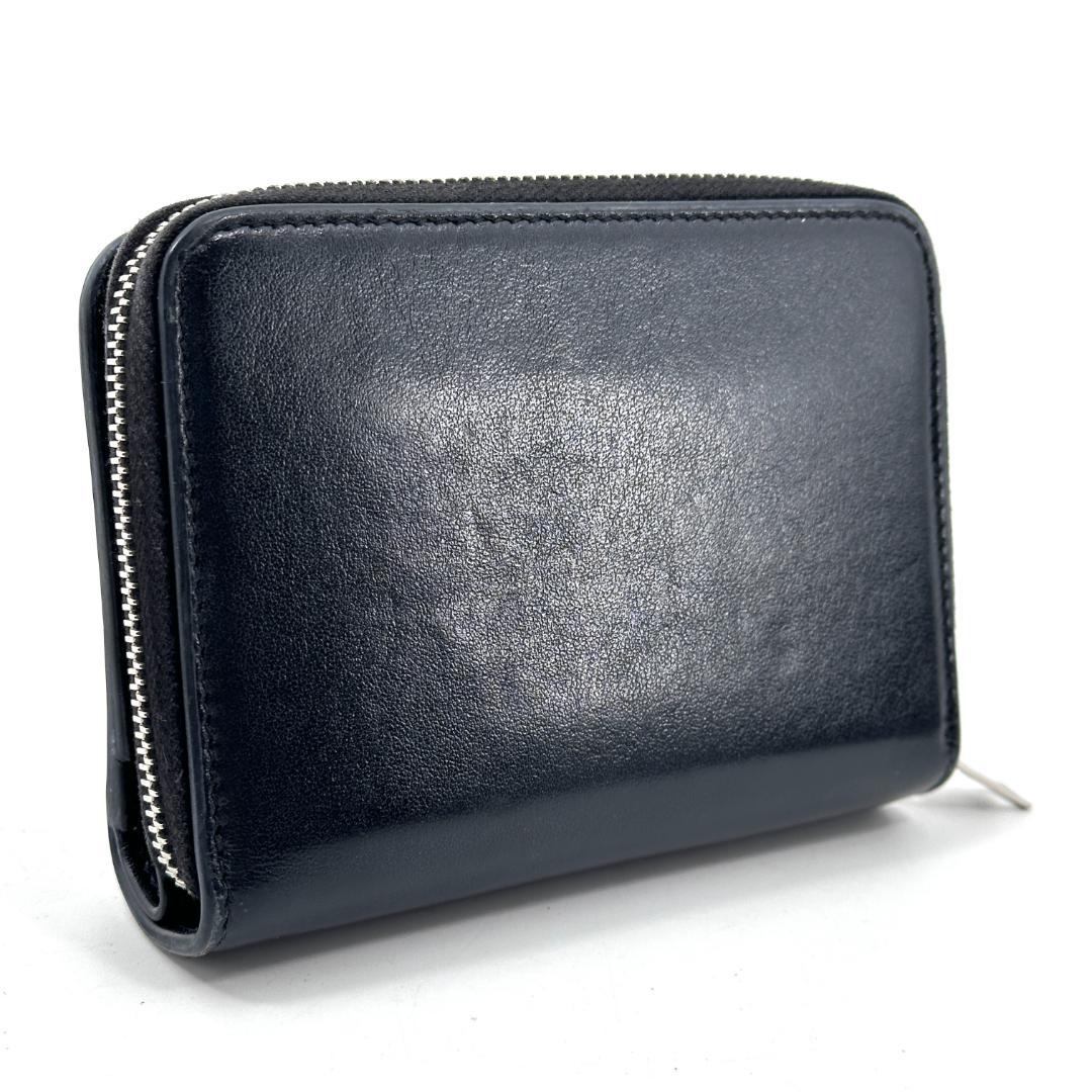 サンローラン YSL 折り財布 ハート スタッズ 限定品 ブラック
