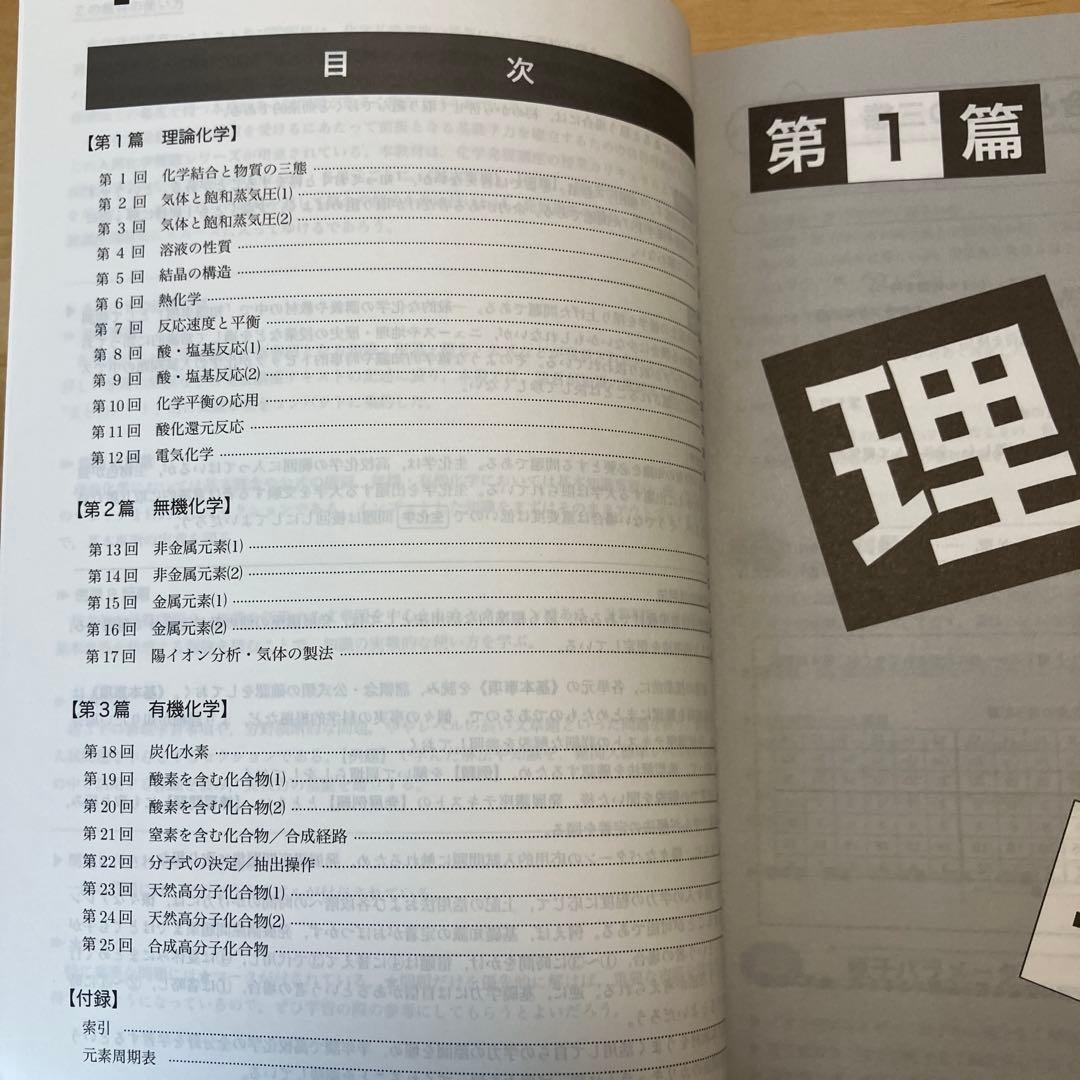 鉄緑会　2024年末　入試化学確認シリーズ 高3