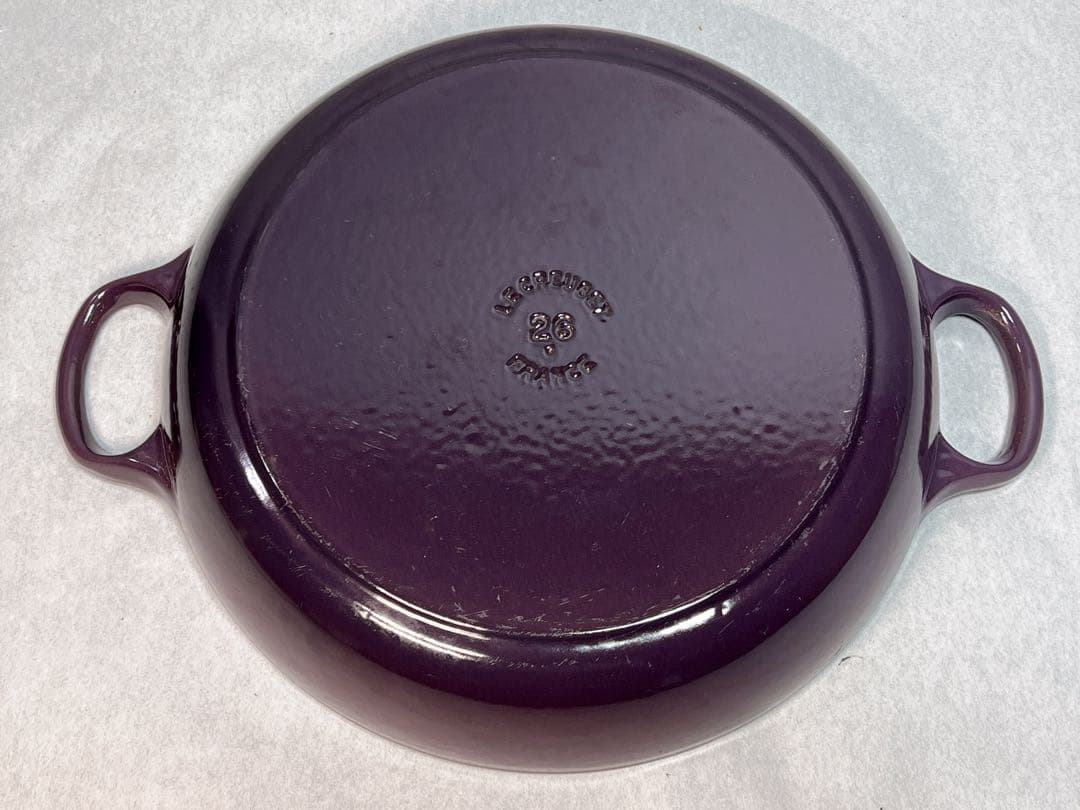 ルクルーゼ 廃盤 オーバルビュッフェキャセロール 26cm