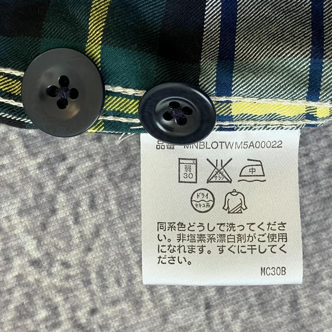 【短丈】ポロバイラルフローレン スウィングトップ 刺繍 フード チェック 90S