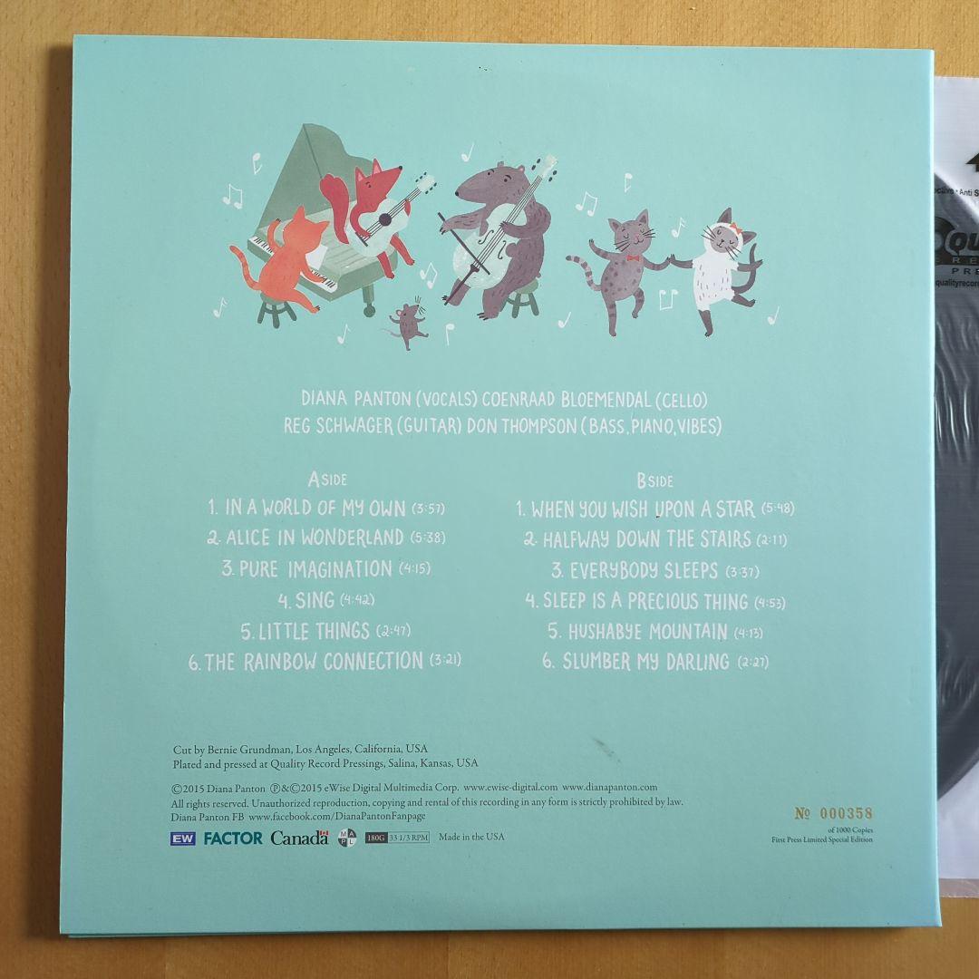 限定アナログ Diana Panton ダイアナ・パントン 　180G重量盤LP