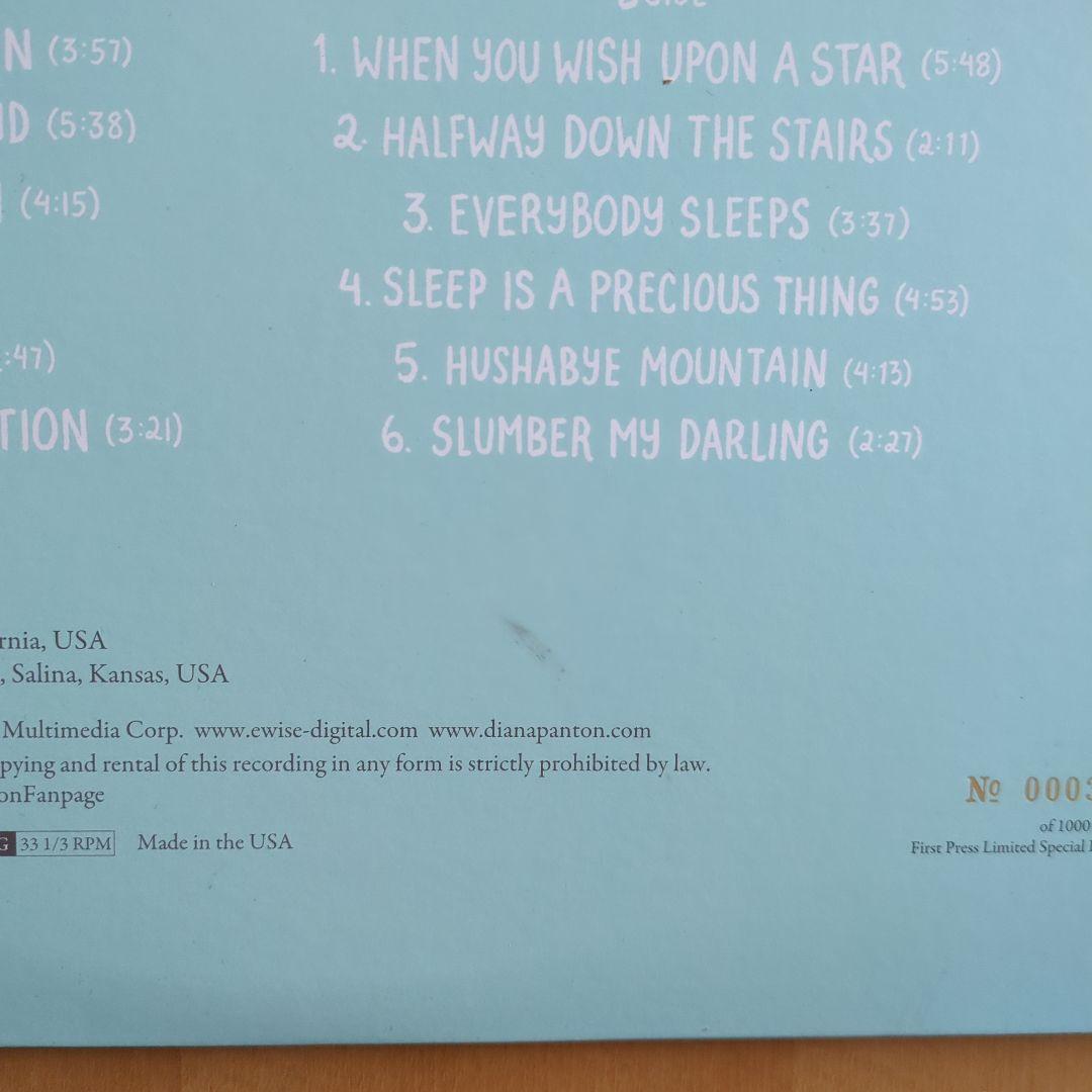 限定アナログ Diana Panton ダイアナ・パントン 　180G重量盤LP