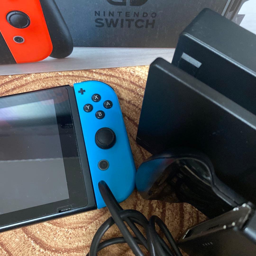 Nintendo Switch ニンテンドースイッチ本体　ネオン ⑤