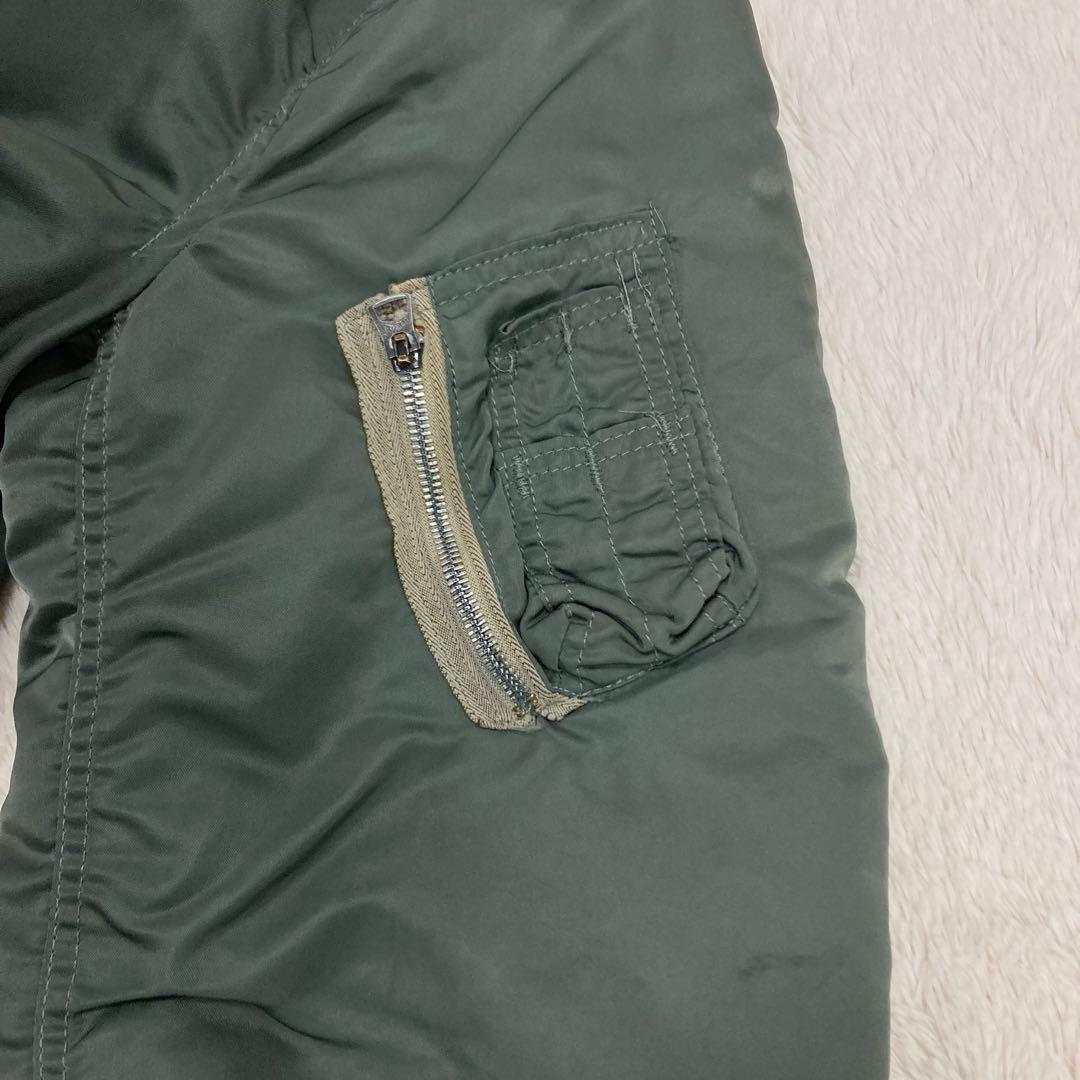 ALPHA INDUSTRIES 70s MA-1 フライトジャケット USA製