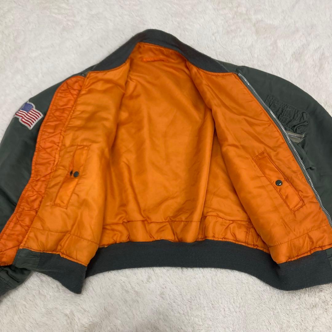 ALPHA INDUSTRIES 70s MA-1 フライトジャケット USA製