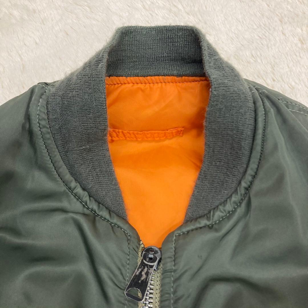 ALPHA INDUSTRIES 70s MA-1 フライトジャケット USA製