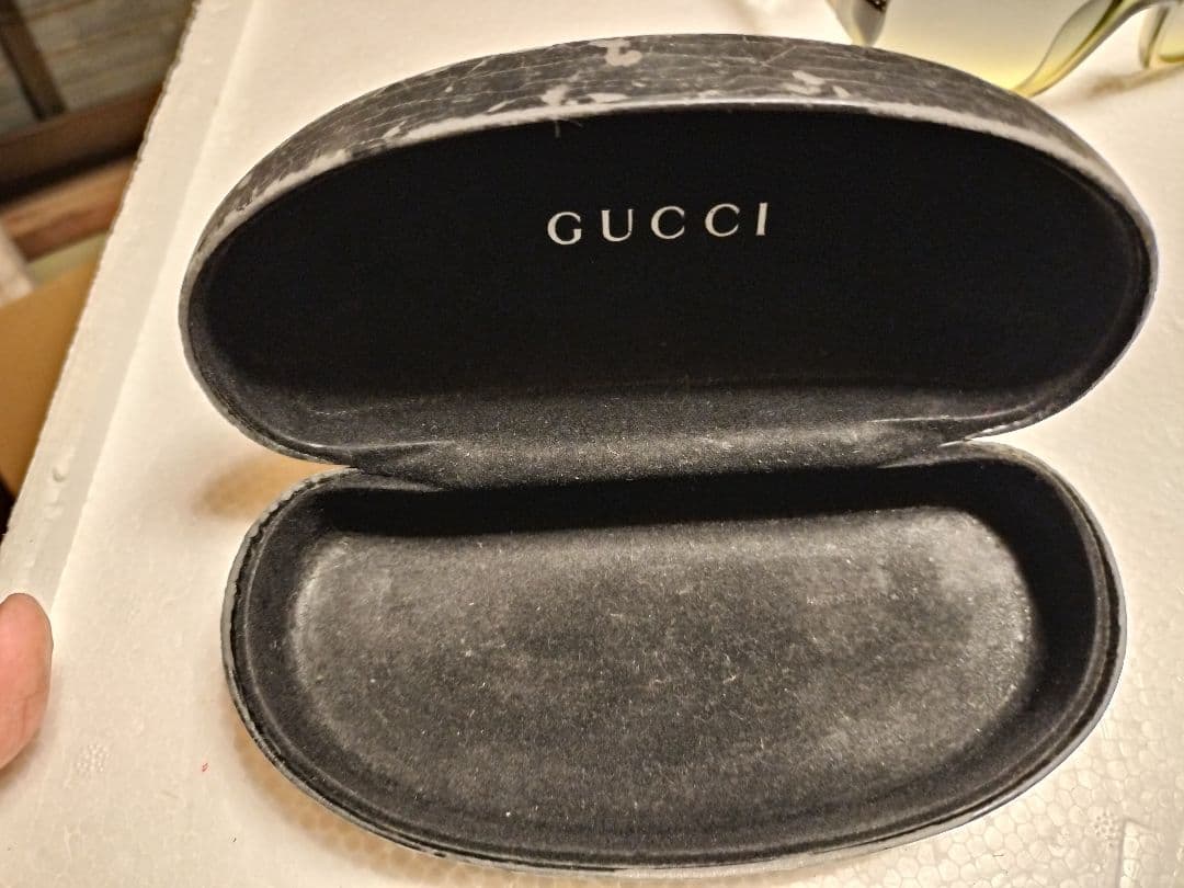 【最終処分】希少、グッチ GUCCI「gucciケース付」、サングラス【本物】