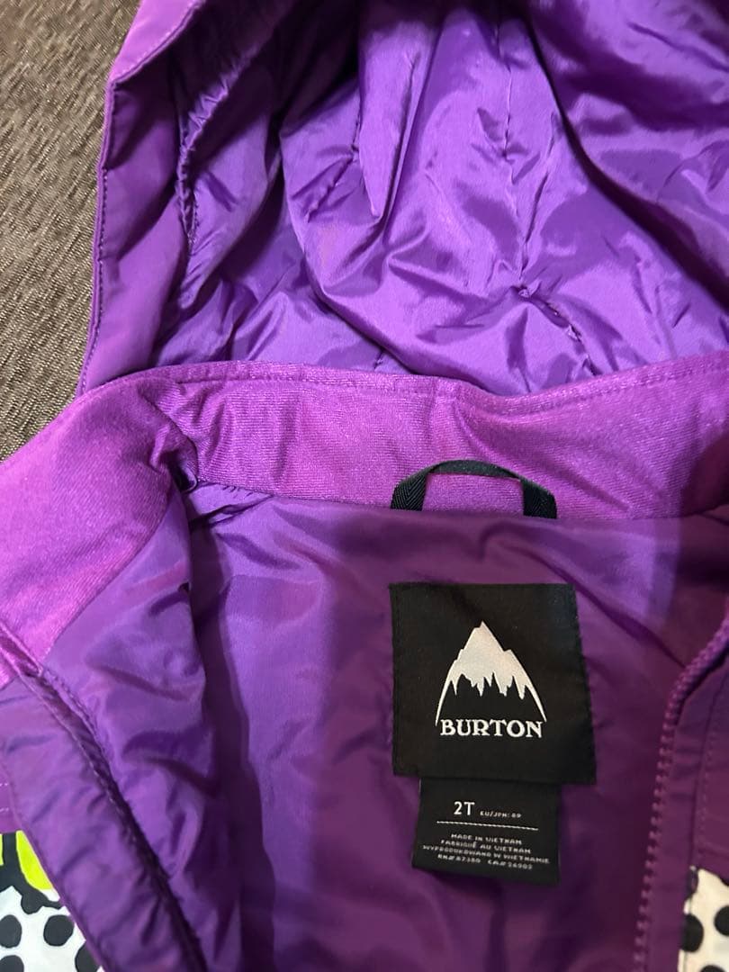 BURTON 子ども用スノーボードウェア 100サイズ