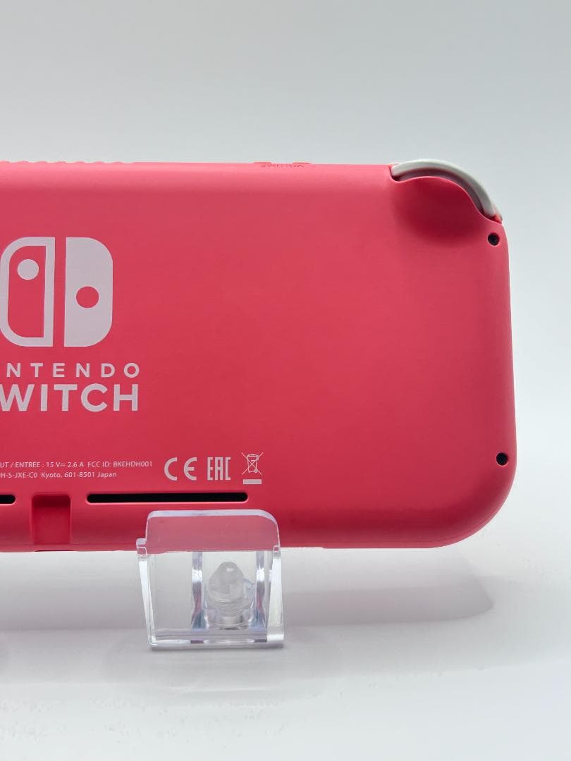 Switch Lite 本体 箱 充電器 コーラル 動作確認済 #131