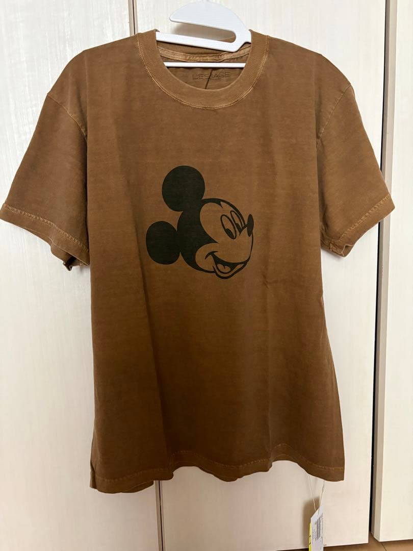 JOURNAL STANDARD L'ESSAGE ミッキーピグメントTシャツ