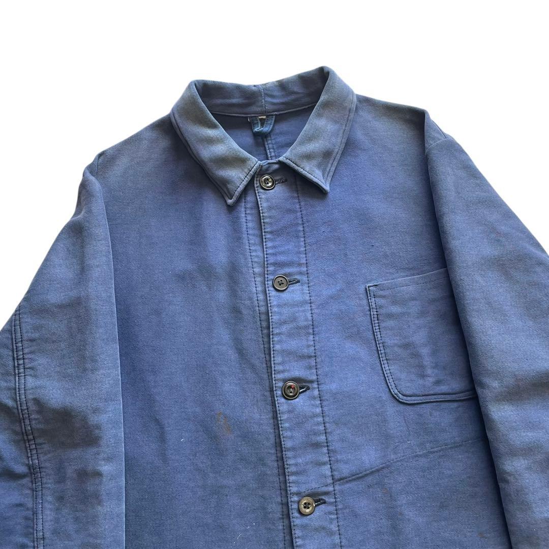 ドイツ製 エレファントスキンジャケット ユーロ XL XXL 古着 フェード