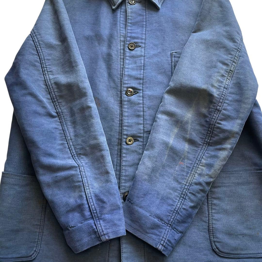 ドイツ製 エレファントスキンジャケット ユーロ XL XXL 古着 フェード