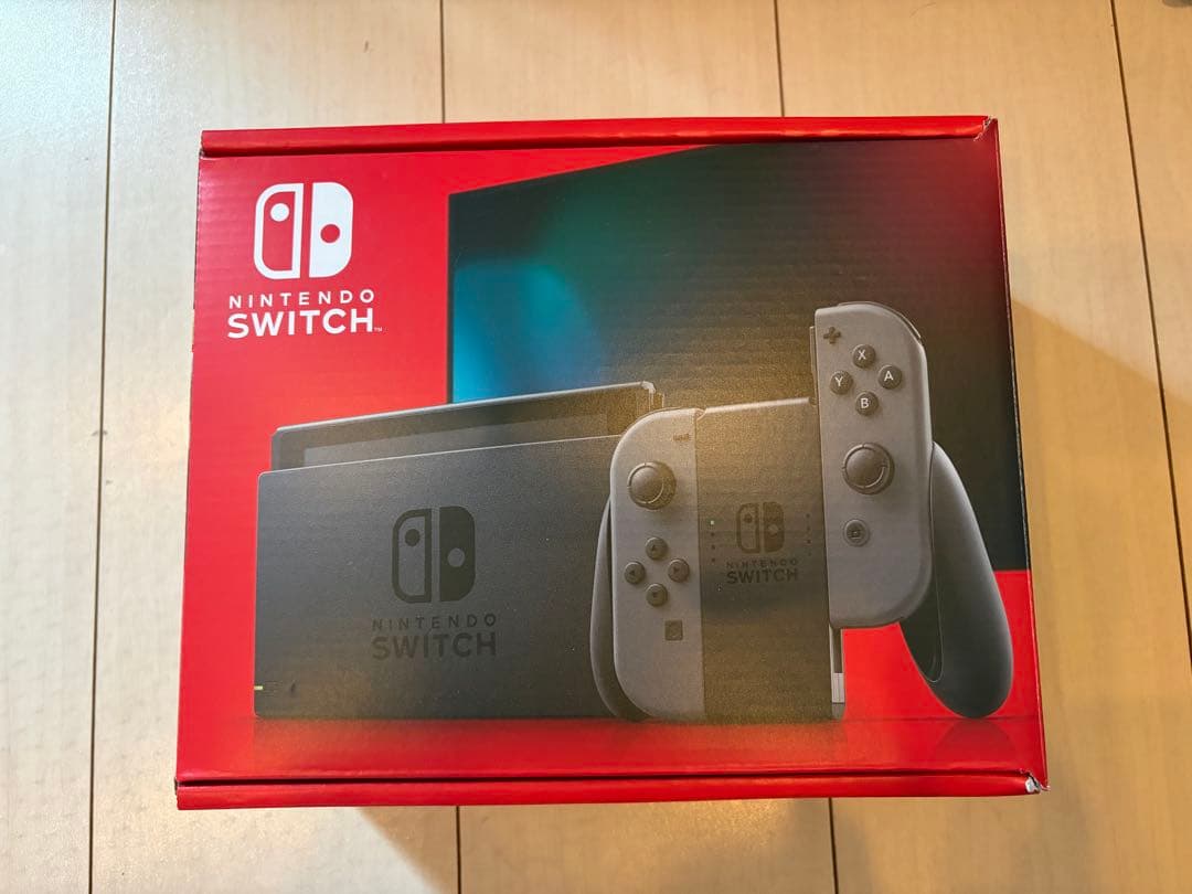 Nintendo Switch本体+microSDカード+キャリーケース 箱付き