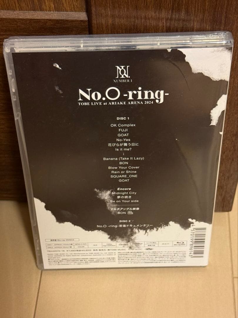 Number_i ナンバリング ブルーレイ 通常盤