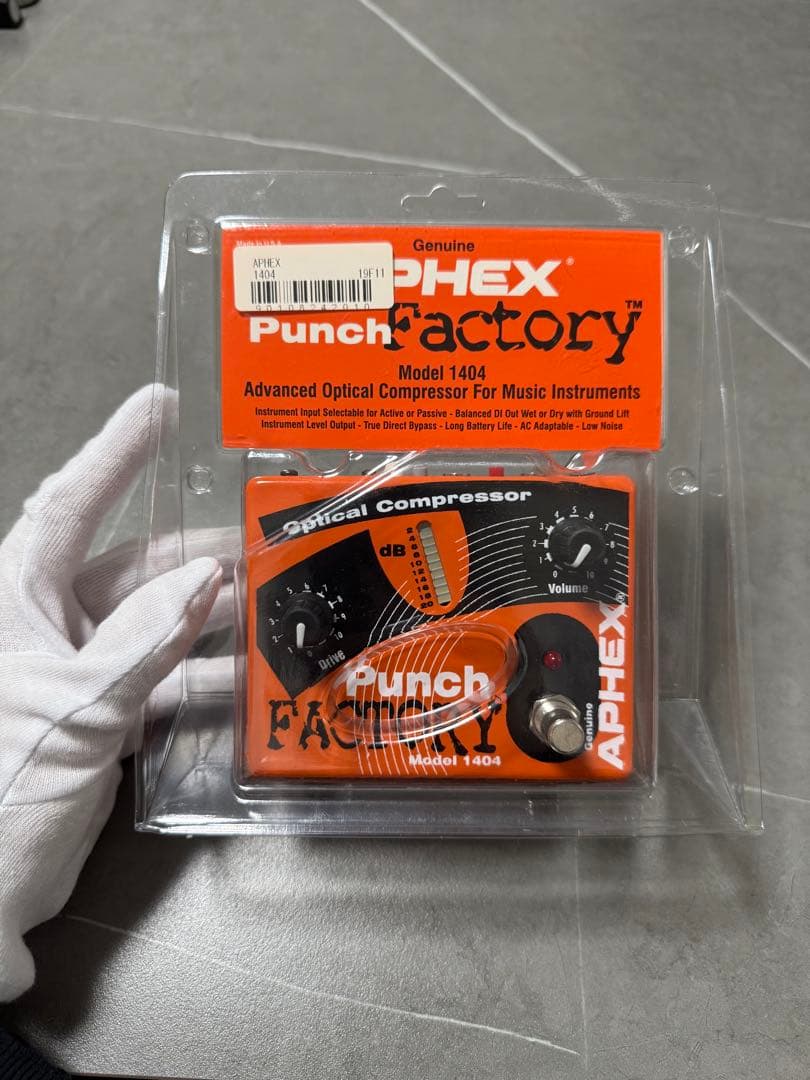 APHEX Punch Factory Model 1404 光学コンプレッサー