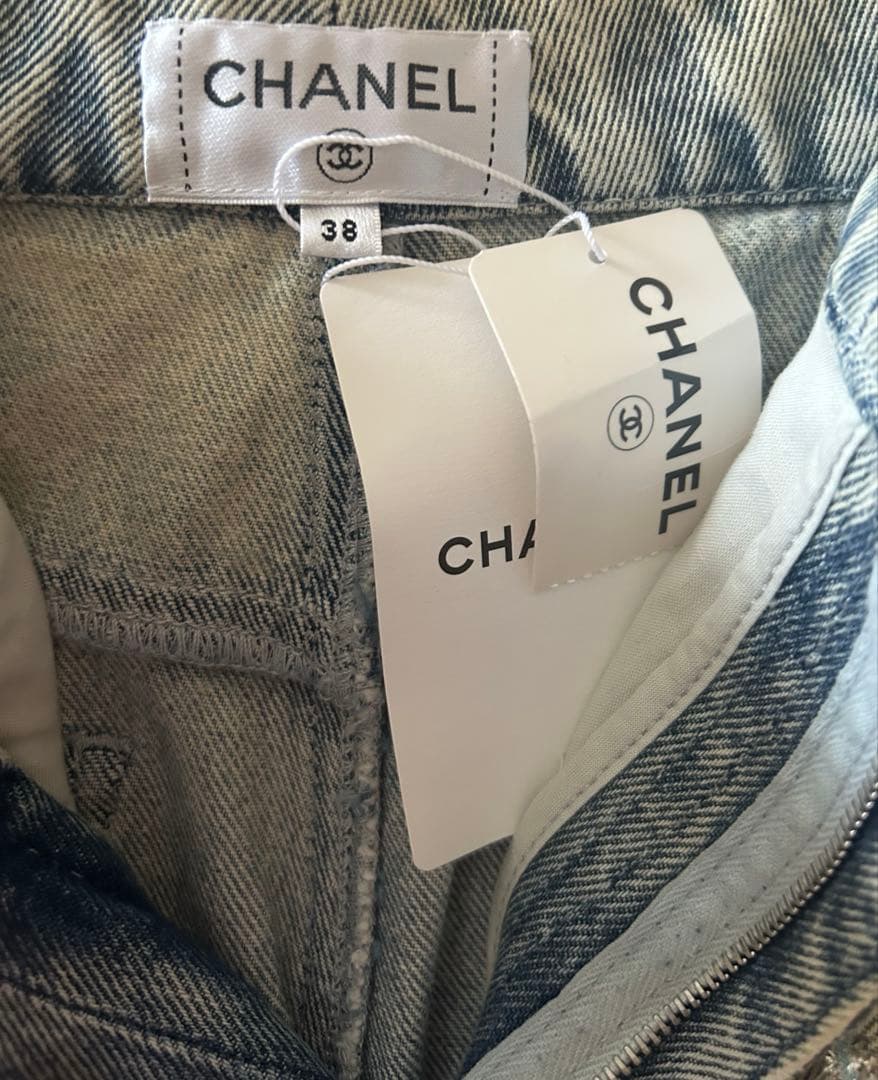 CHANEL デニムパンツ サイズ38