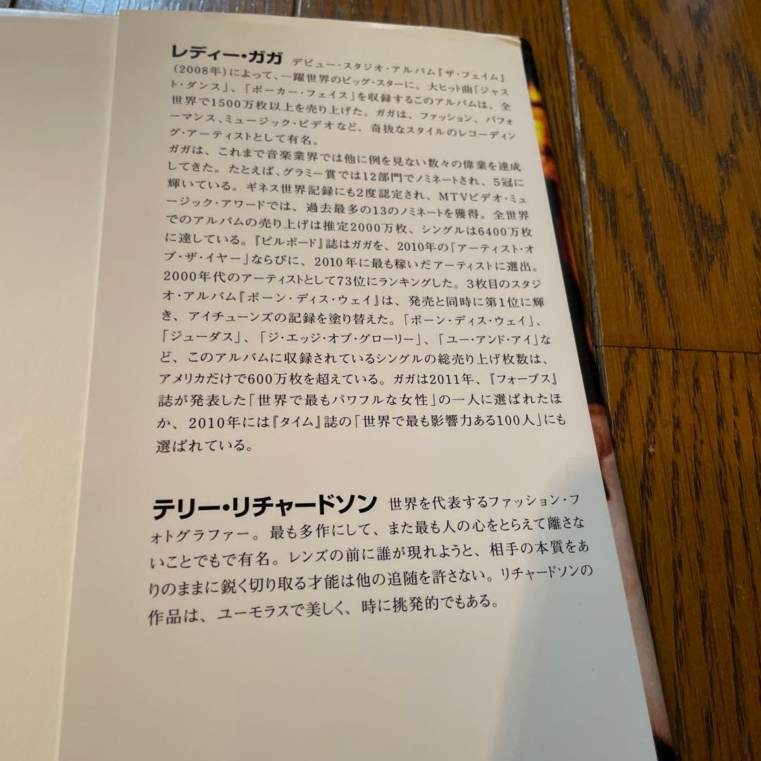 ◼︎レディー・ガガ×テリー・リチャードソン　写真集