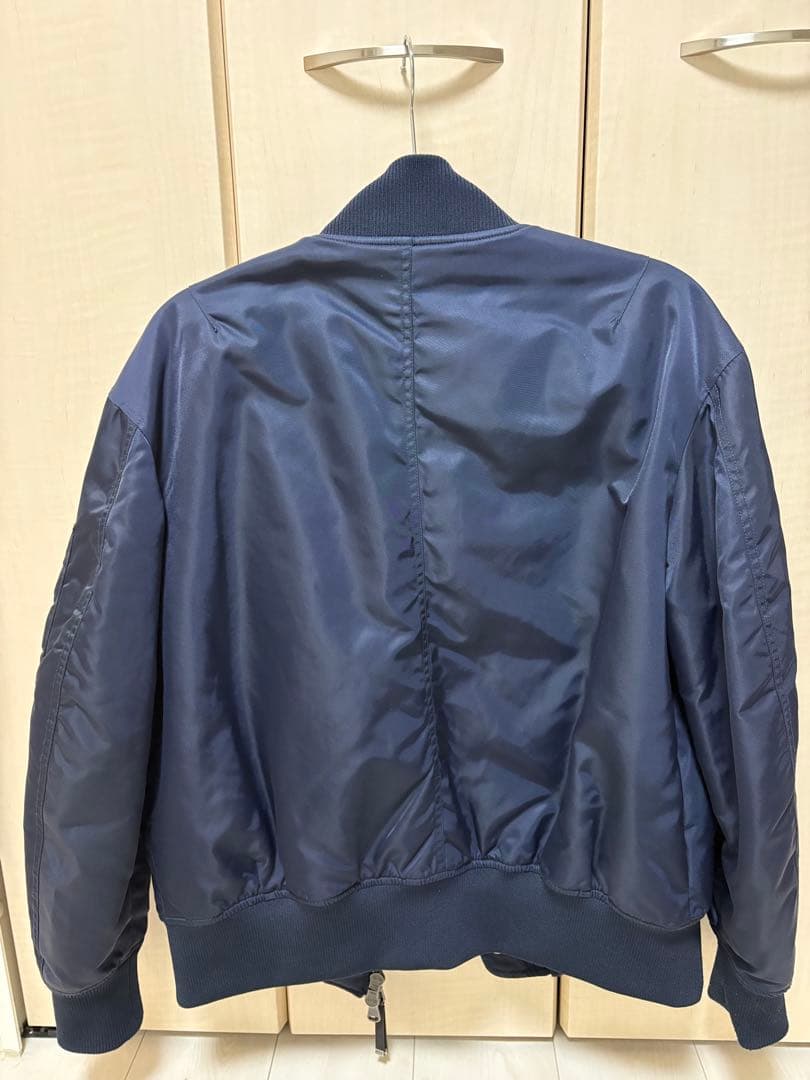 ディーゼル diesel Black gold MA-1 サイズ48 ネイビー