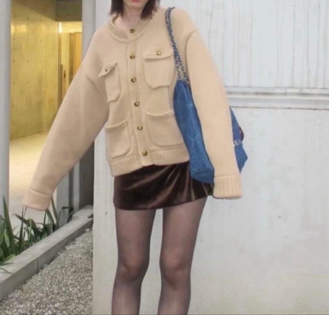 Residenz Knit Cardigan thetoe ニット カーディガン