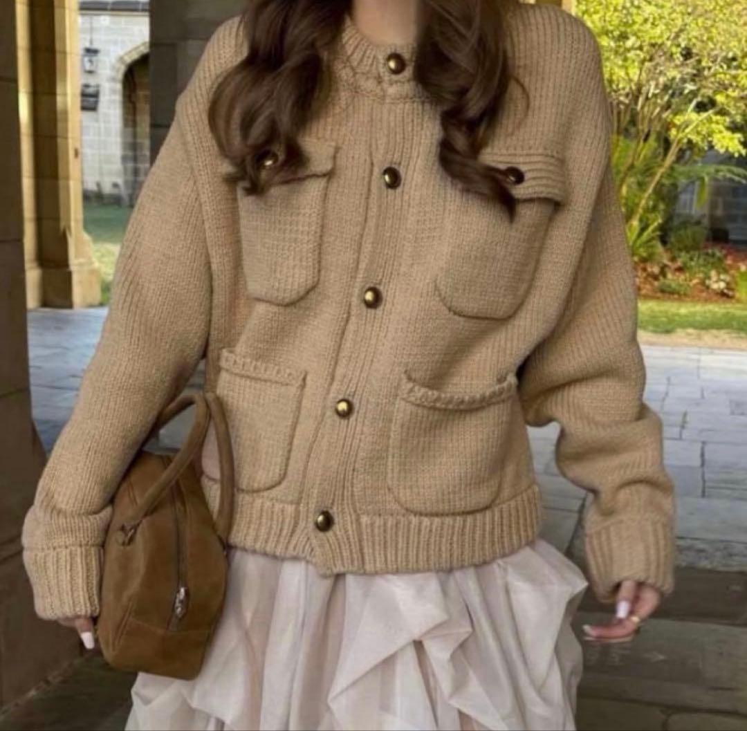 Residenz Knit Cardigan thetoe ニット カーディガン