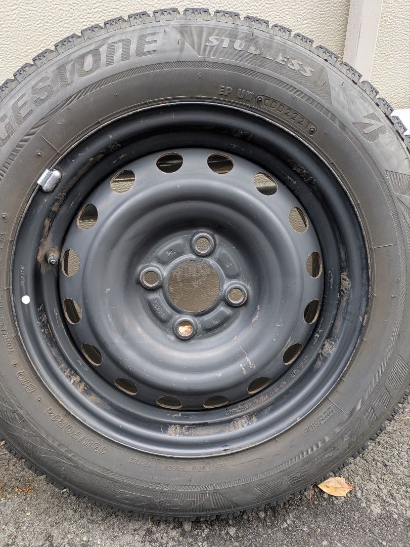 165/70R14　スタッドレスタイヤ　2本セット　その②　マーチより