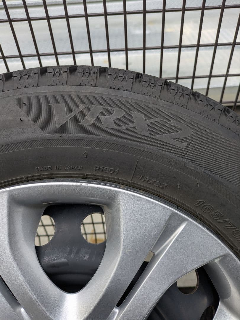 165/70R14　スタッドレスタイヤ　2本セット　その②　マーチより