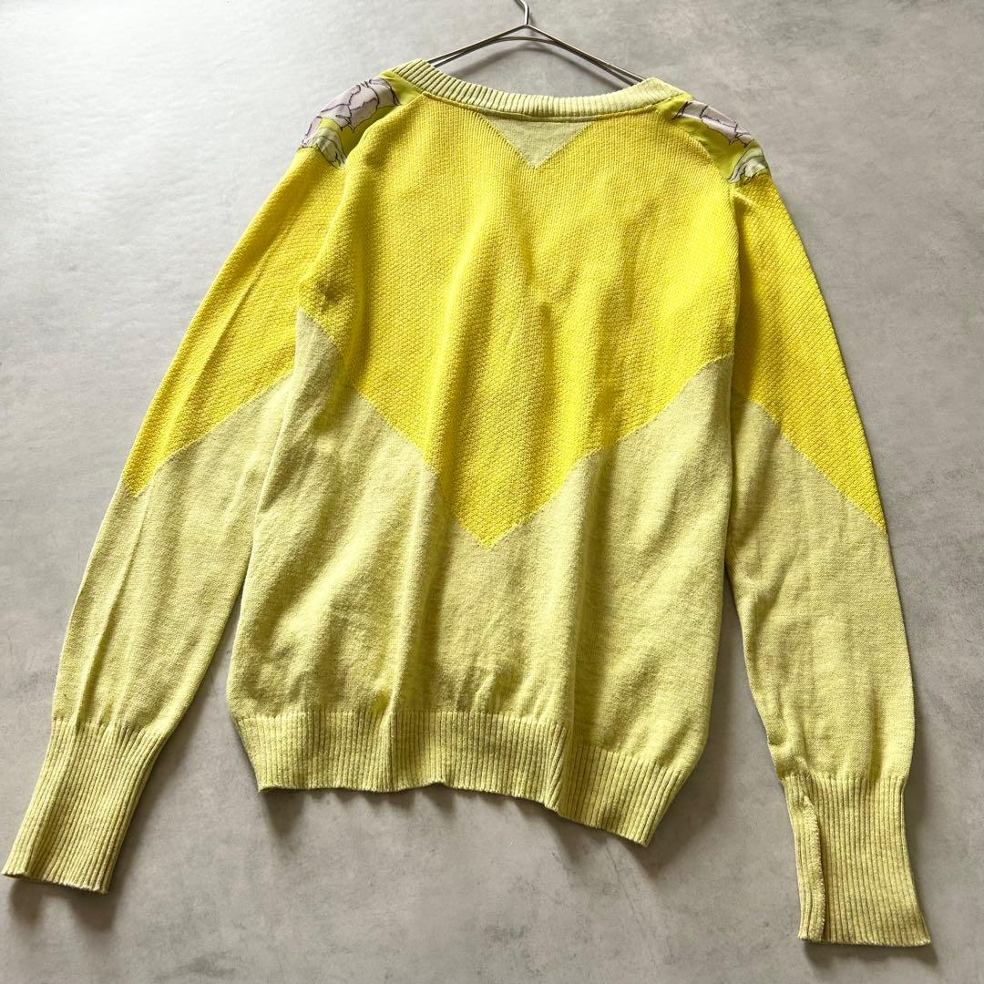 SWASH LONDONスウォッシュロンドンシルクプリントカーディガン花柄