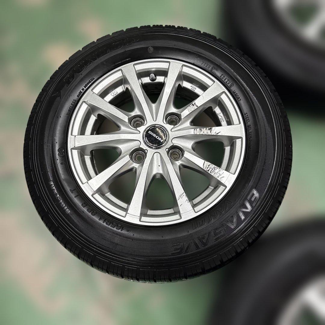 日産nv200バネット 用　汎用アルミホイール４本セット中古品
