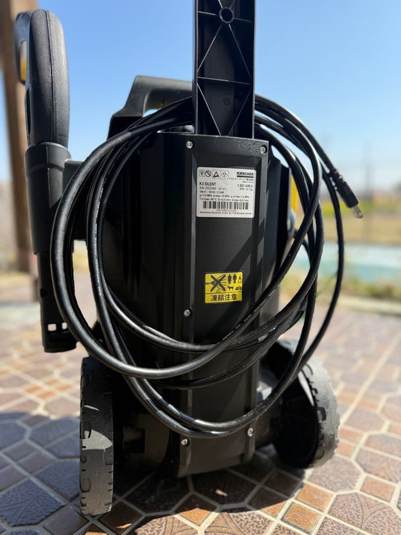 【大特価】 美品 KARCHER K3 サイレント ベランダ ケルヒャー　セット