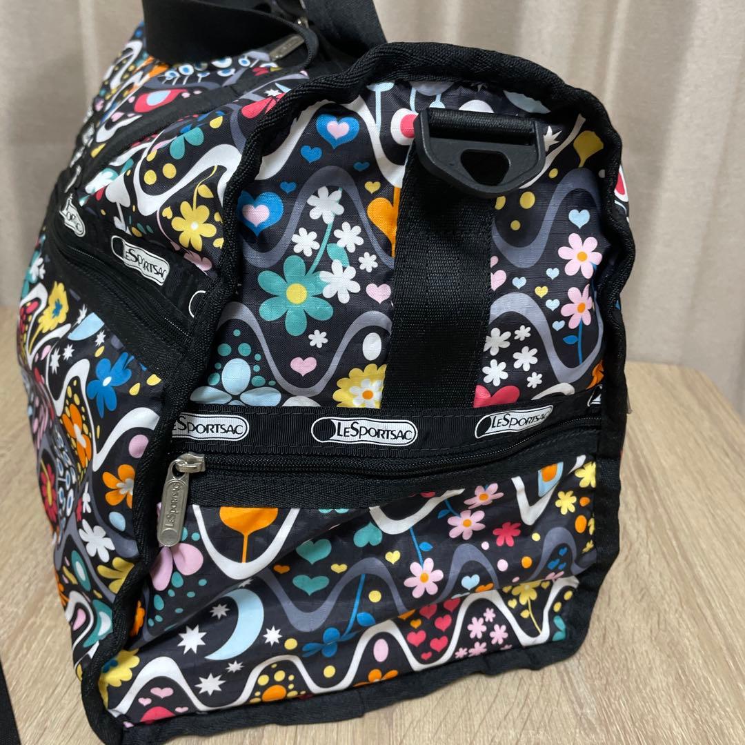 新型\"LeSportsac ボストンバッグ ラージウィークエンダー★ 鍵取付型