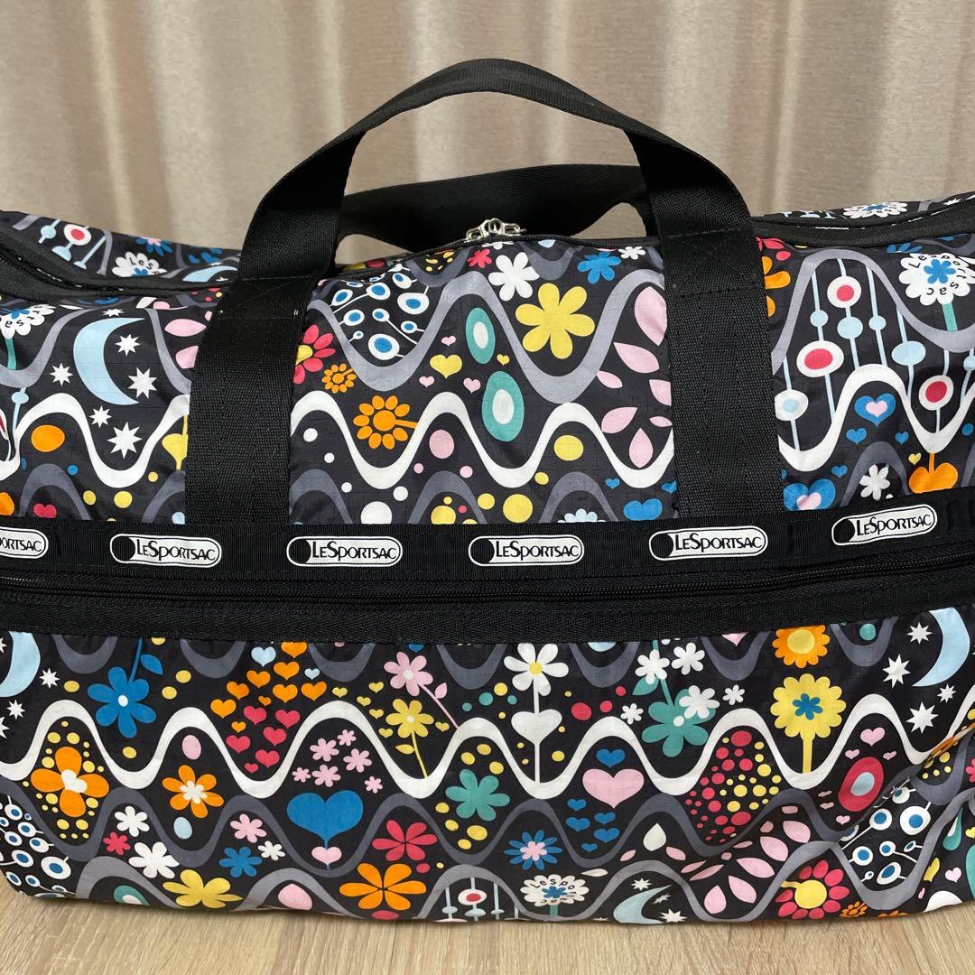 新型\"LeSportsac ボストンバッグ ラージウィークエンダー★ 鍵取付型