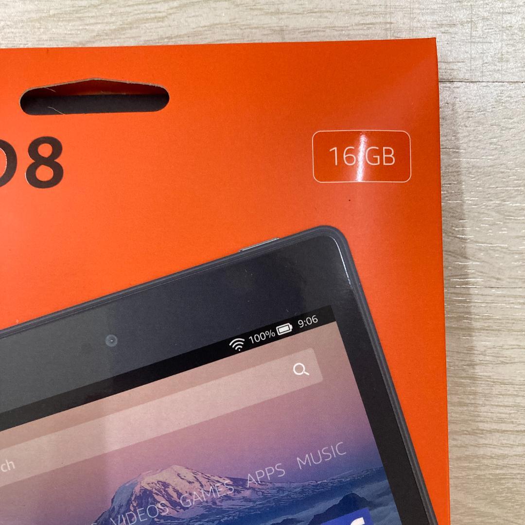 未使用品　Amazon　 Fire HD 8　 16GB　８インチタブレット