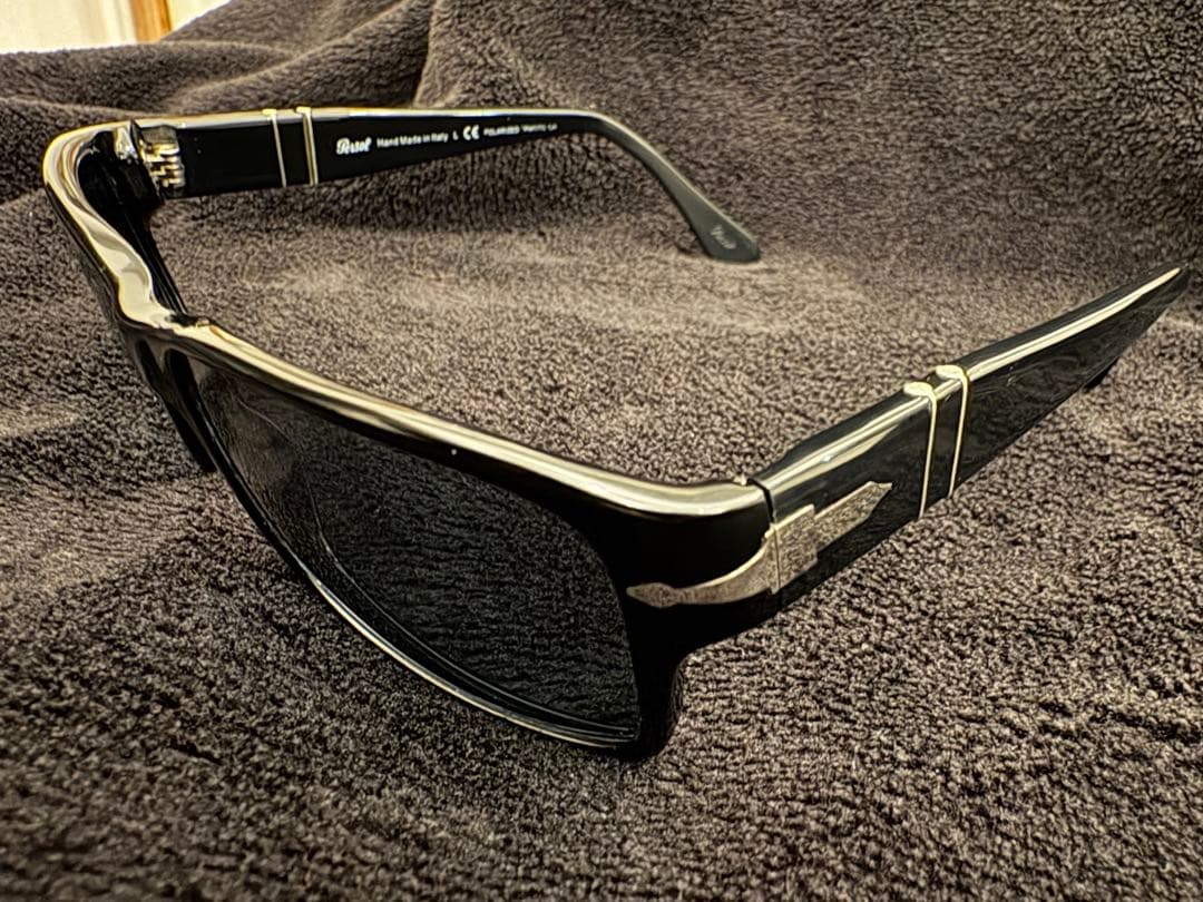 Persol 偏光レンズ ブラック サングラス