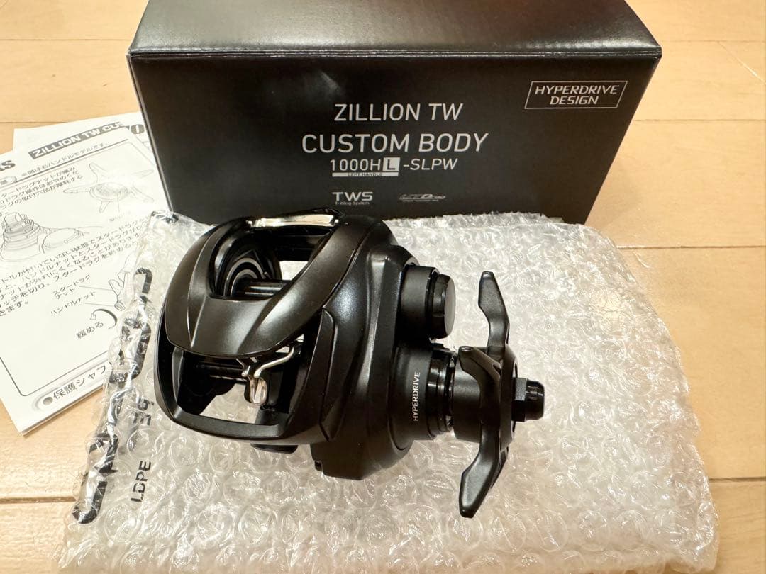 【美品】ダイワ SLP ジリオン TW カスタムボディ 1000HL-SLPW