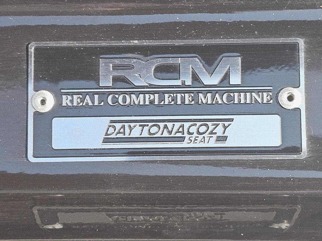 ずみRCM DAYTONA COZY SEAT ブラック フロント