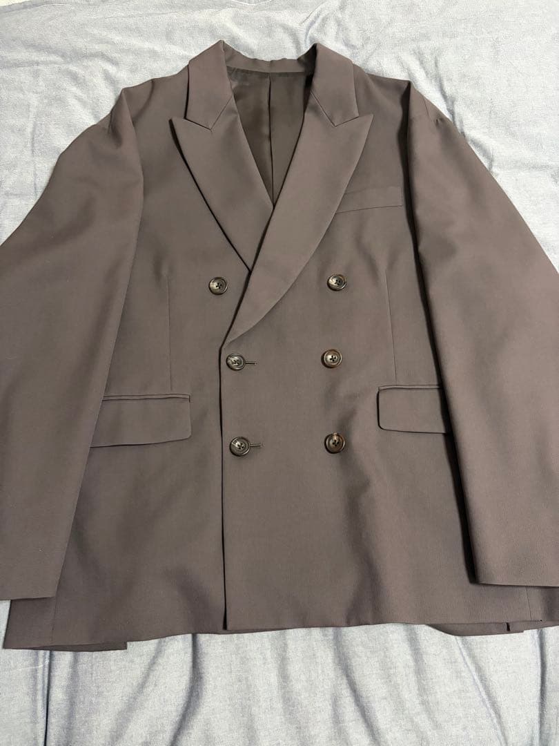 ジャケット・アウター stein OVERSIZED DOUBLE BREASTED JACKET M