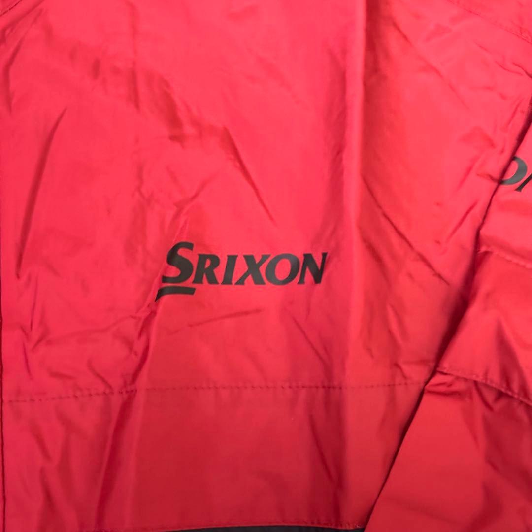 新品未使用　Srixon XLサイズ ゴルフ　レインウェア 赤　カッパ