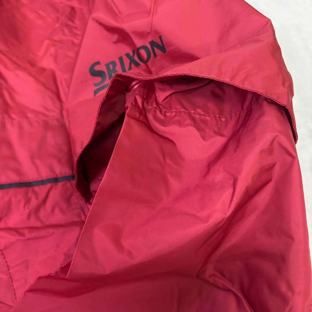 新品未使用　Srixon XLサイズ ゴルフ　レインウェア 赤　カッパ