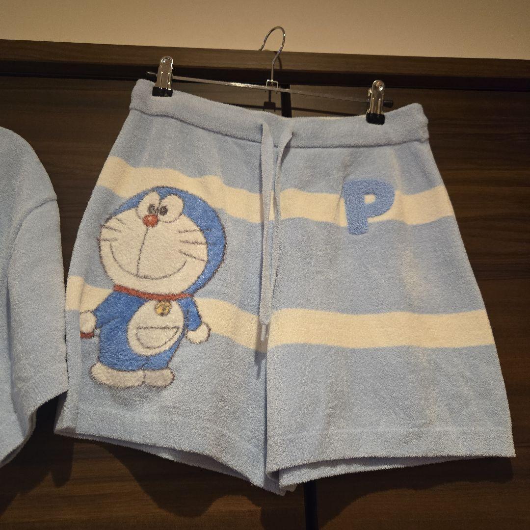 【ドラえもん】【レディース】ジャガードプルオーバー&ショートパンツセット