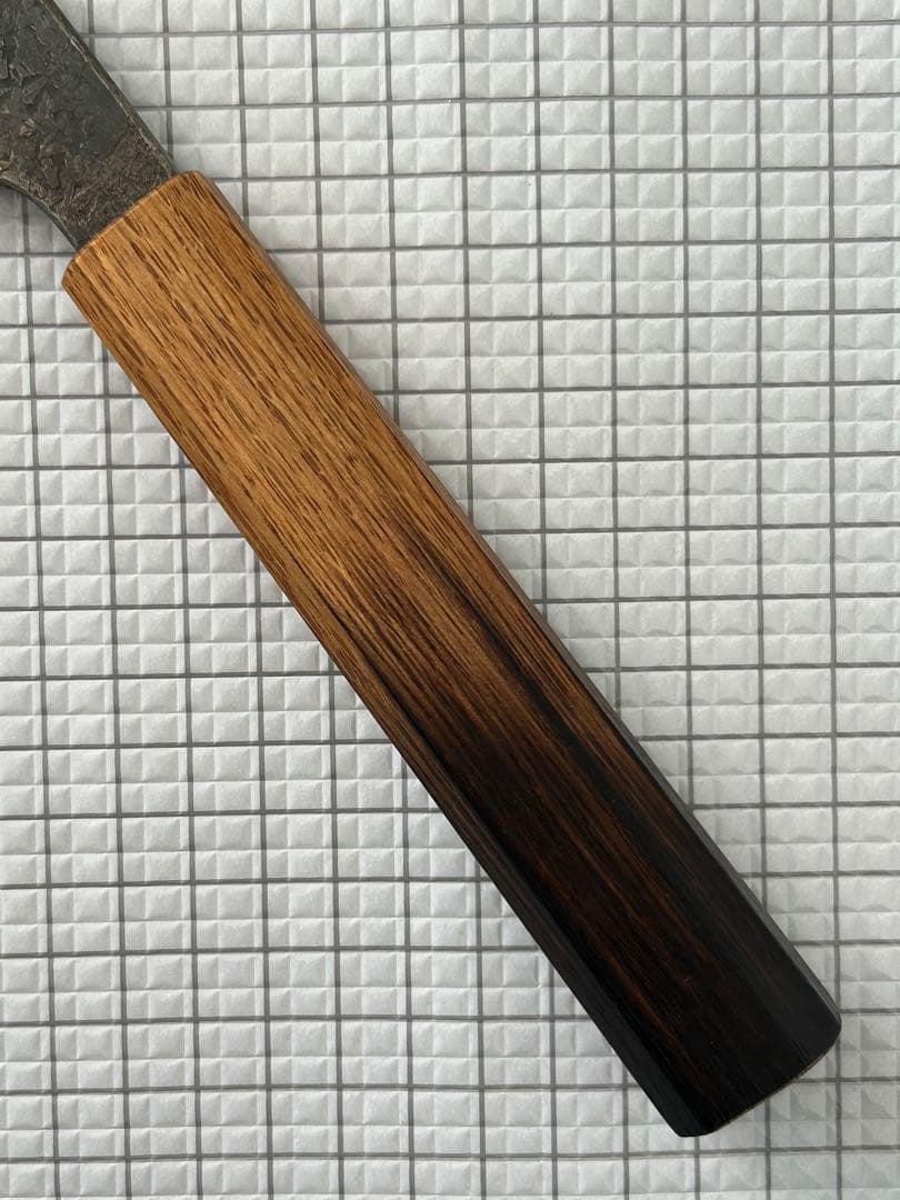 堺孝行 包丁 牛刀 牛刀包丁 焔 紅蓮 安来鋼青紙二号 八角柄 225mm ②