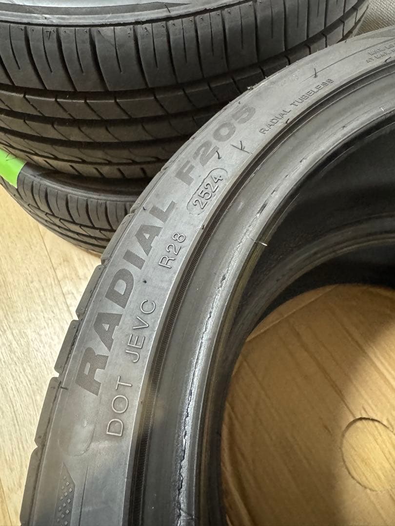 MINERVA 205/40R17 タイヤ 4本セット　2024年製造