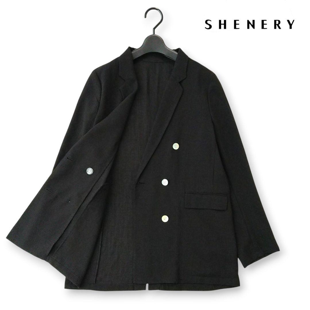 ■美品 SHENERY シーナリー 2025SS シアーダブルジャケット