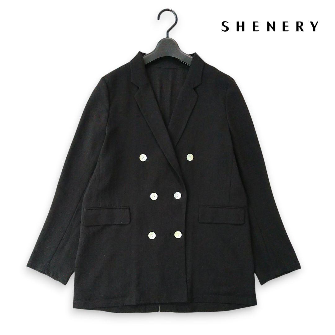 ■美品 SHENERY シーナリー 2025SS シアーダブルジャケット