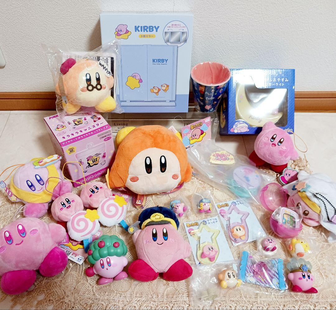 【25点】星のカービィ　マスコット　ぬいぐるみ　ガチャ　プライズ　まとめ売り