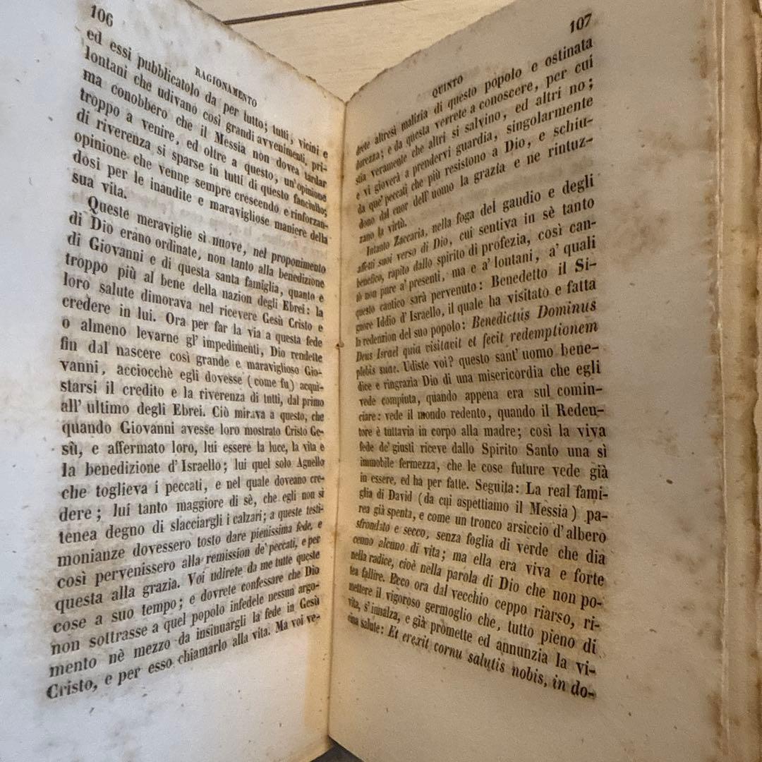 洋書 Opere complete del padre Antonio Cesari