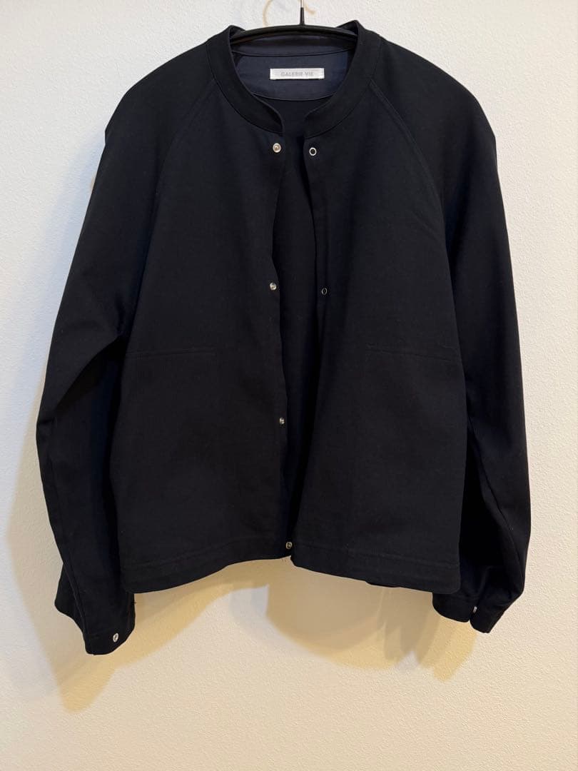 GALERIE VIE バンドカラーカーディガン