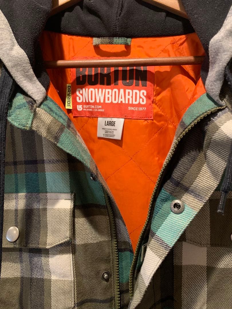 Burton バートン　スノーボードジャケット Lサイズ おまけズボンあり