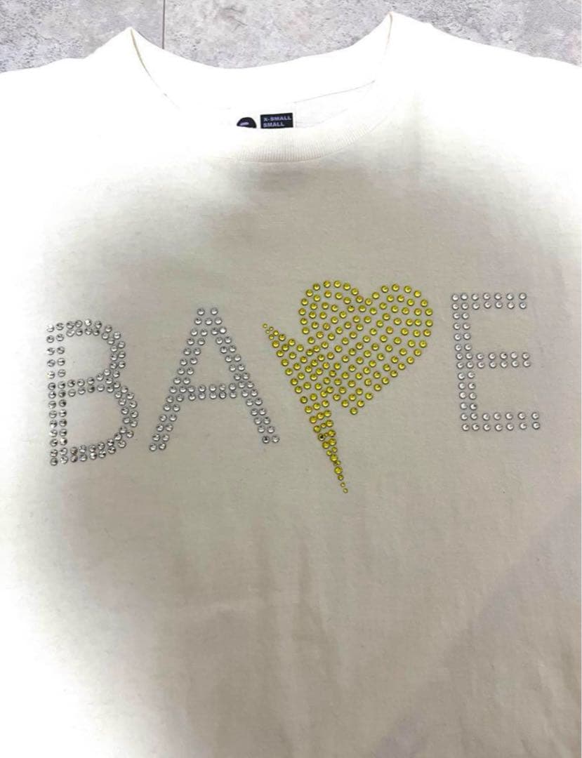 スワロフスキー BAPE Mサイズ　エイプ ベイプ アベイシングエイプ