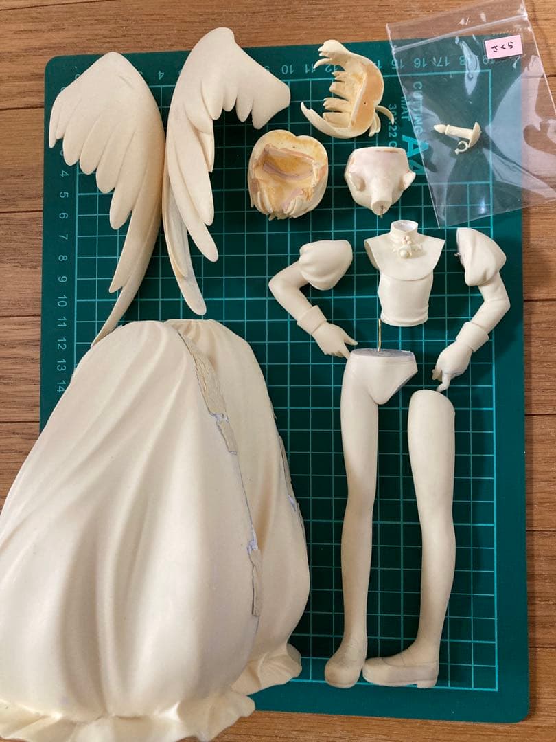 ジャンク　1/6クリスマス桜&知世セット　ガレージキット　カードキャプターさくら